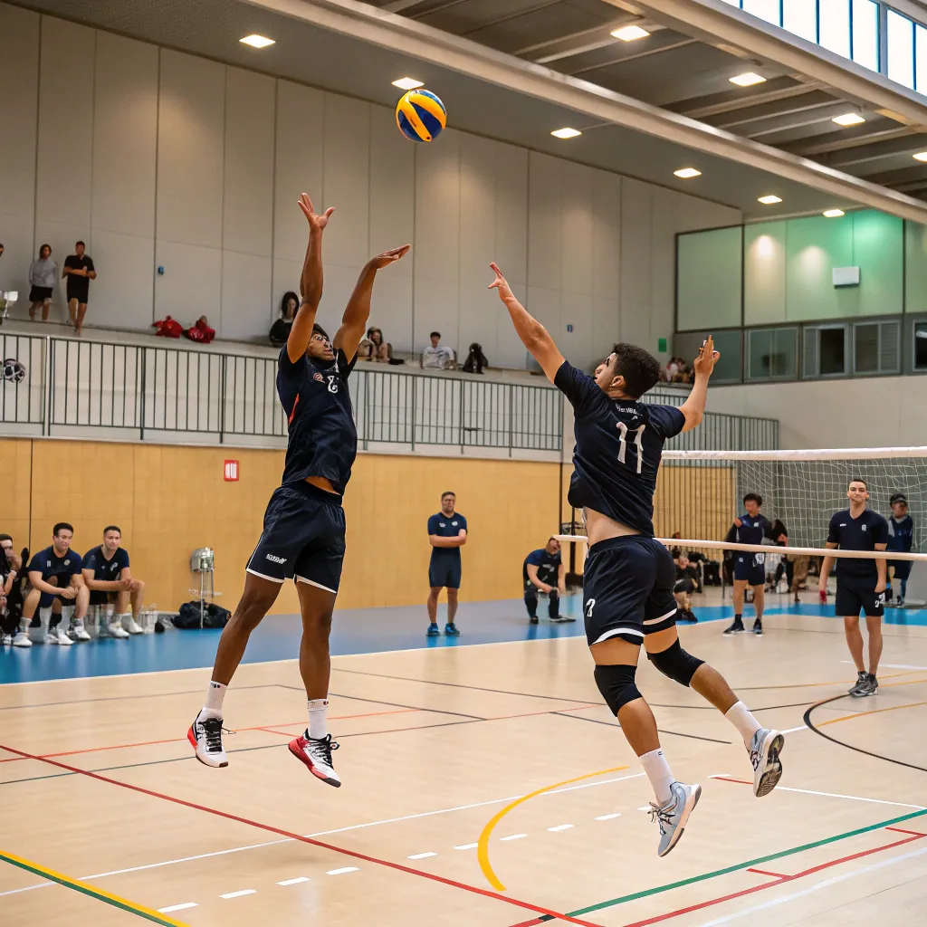 Advanced volleyball training